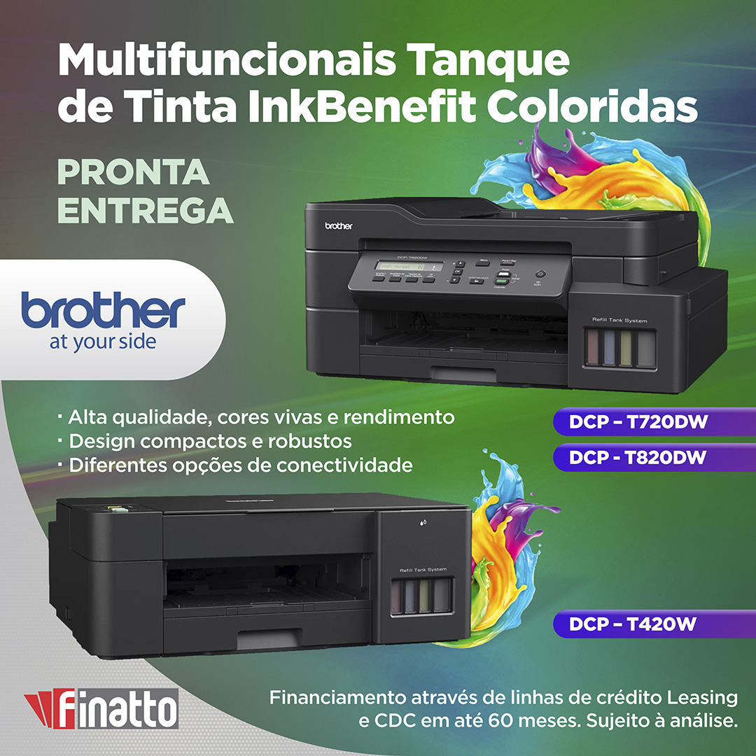 Multifuncionais Tanque de Tinta InkBenefit Coloridas