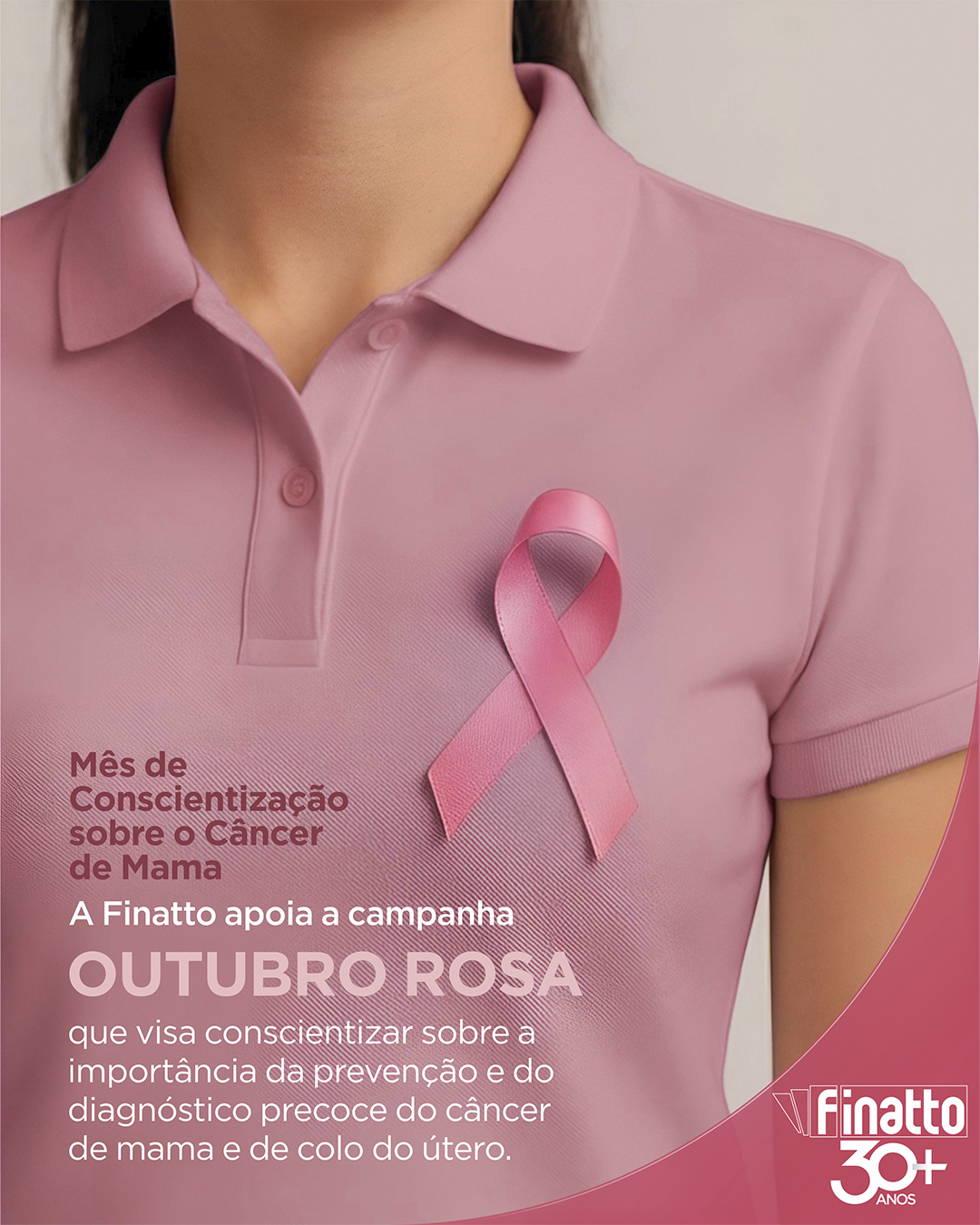 Outubro Rosa - Mês de Conscientização sobre o Cãncer de Mama