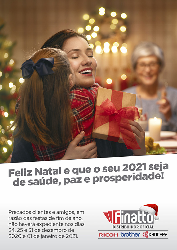 Um Feliz Natal e Próspero Ano Novo!