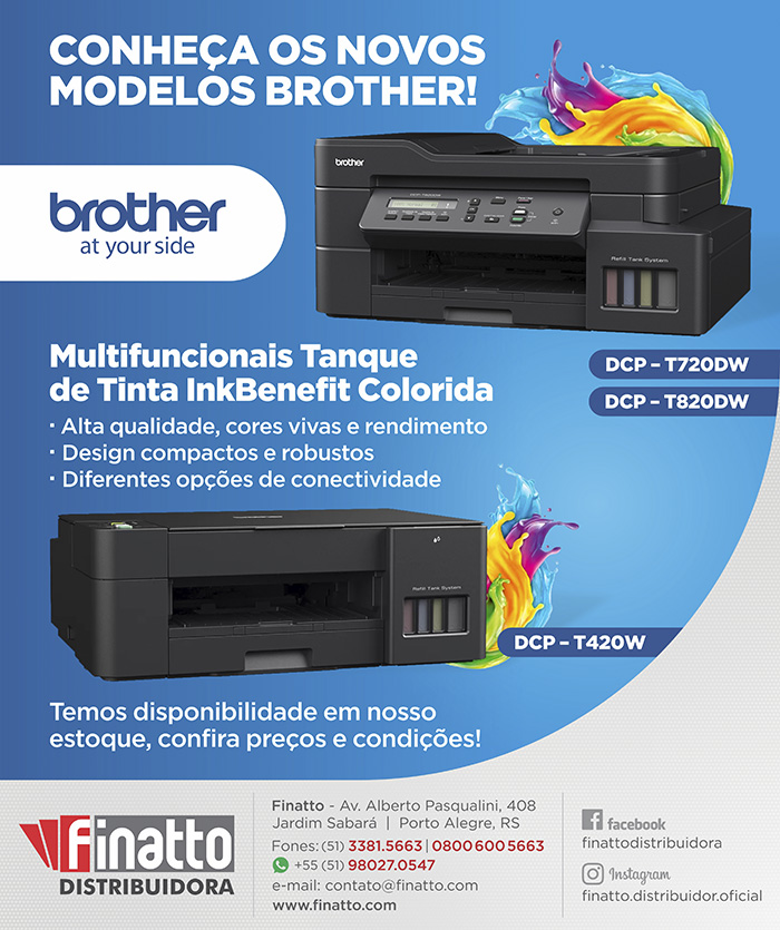 Conheça os Novos Modelos BROTHER!