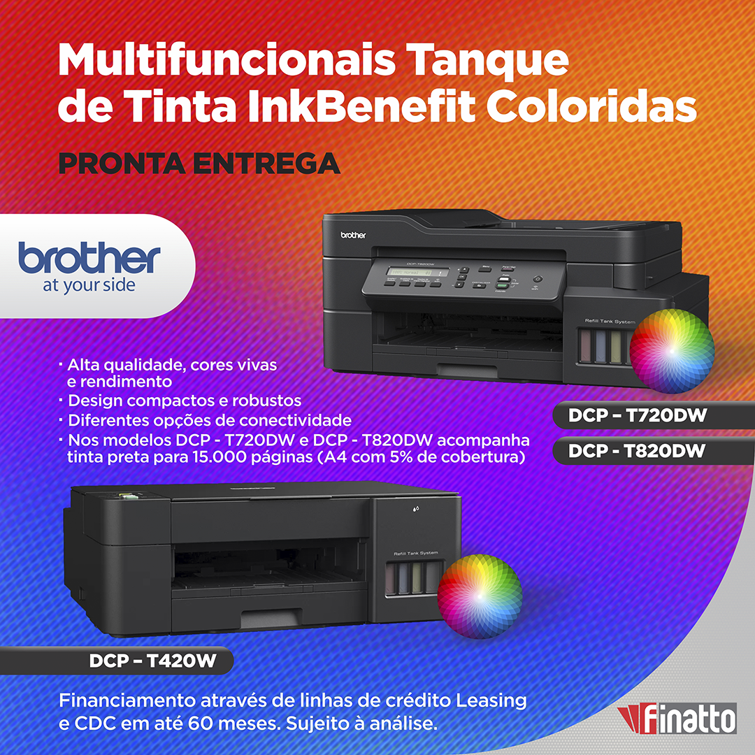 Multifuncionais Tanque de Tinta InkBenefit Coloridas